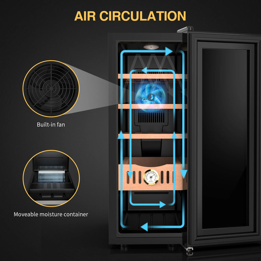 Electric Cigar Humidors Cooler Cabinet