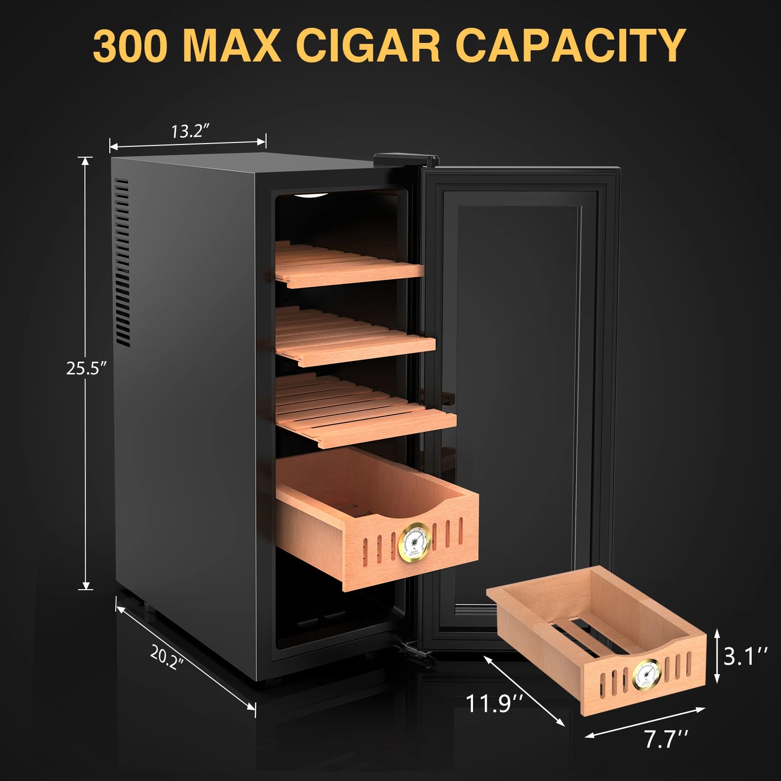Electric Cigar Humidors Cooler Cabinet