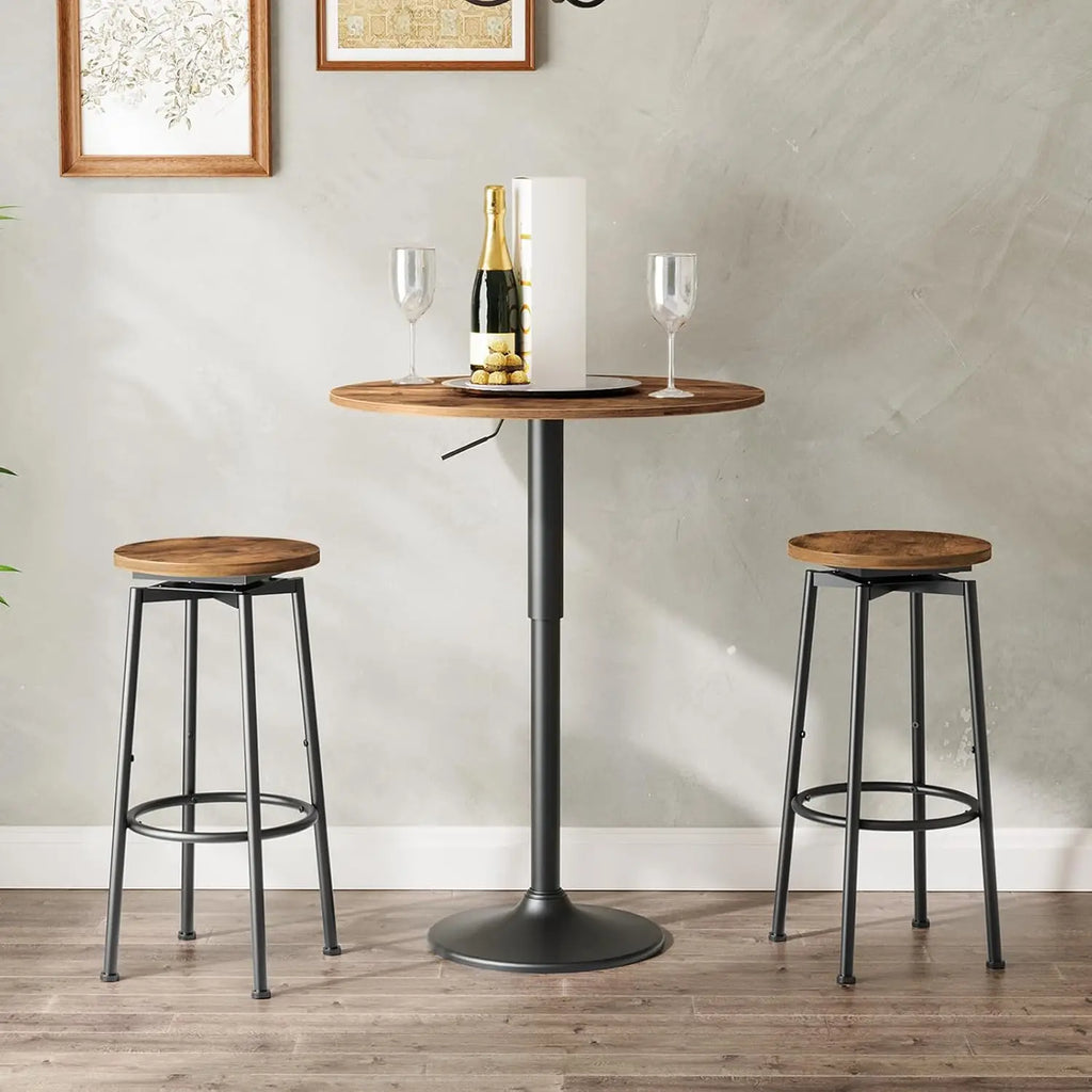 Swivel Bar Stools Set of 2
