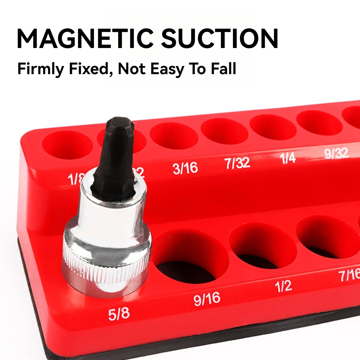 Magnetic Socket Organizer, 6-Piece
