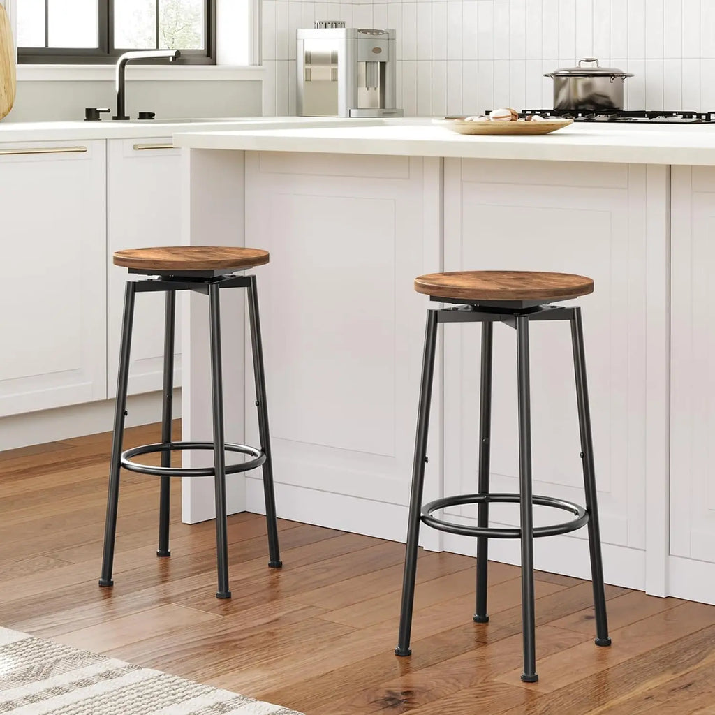 Swivel Bar Stools Set of 2