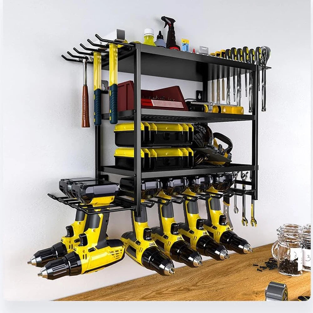 Power Tool Organizer 4 Layer Wall Mounted