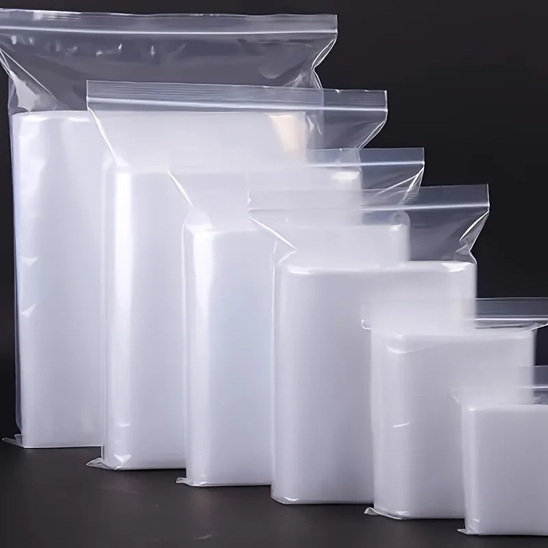 100-Pack Disposable Plastic Bags