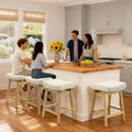 Counter Height Bar Stools Set of 3
