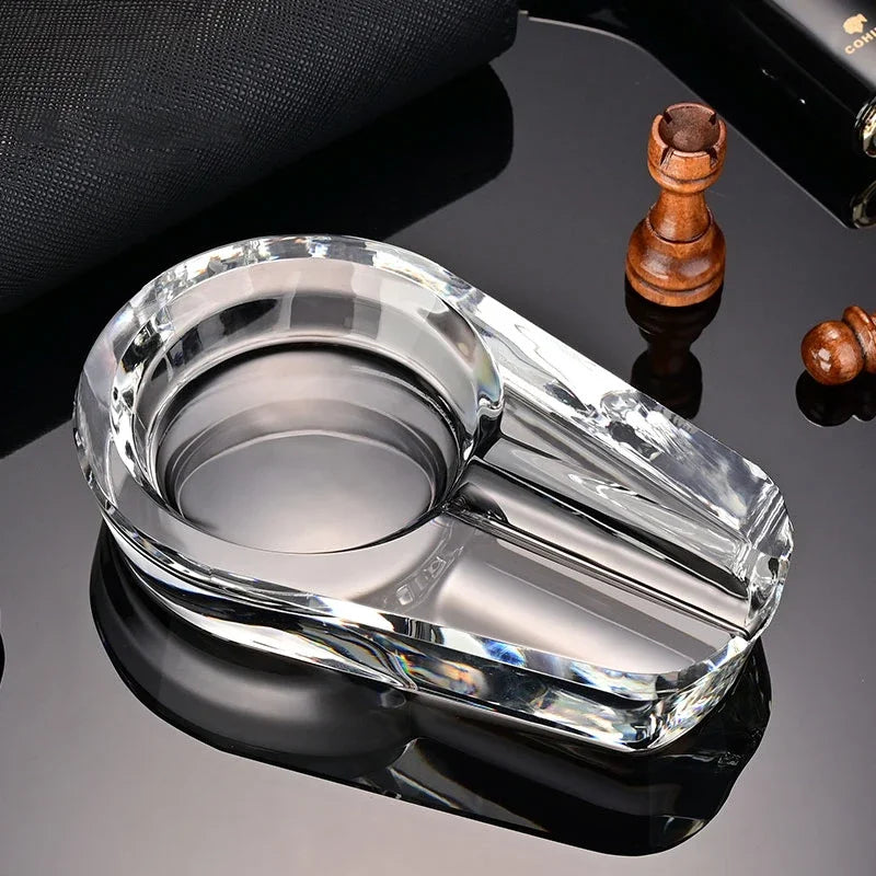 Cigar Ashtray Crystal Glass