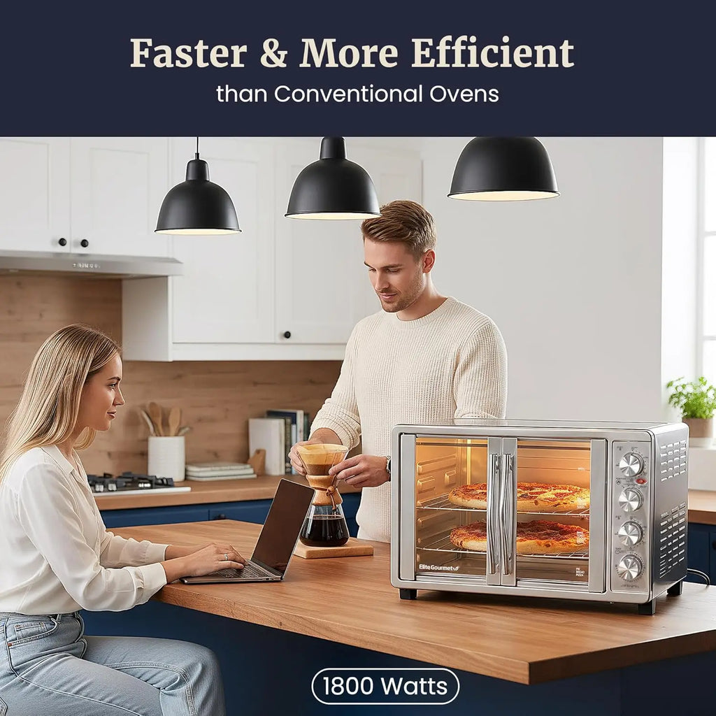 Convection Oven , Bake Broil Toast Rotisserie