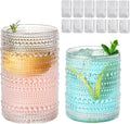 Vintage Hobnail Glassware Set of 12