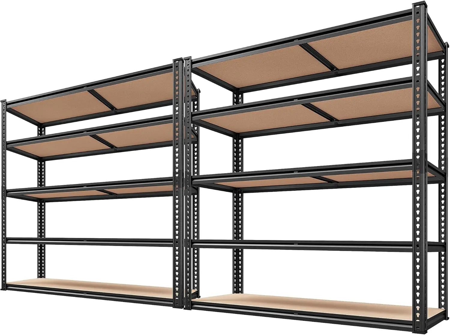 REIBII 2500LBS Garage Shelving 72''