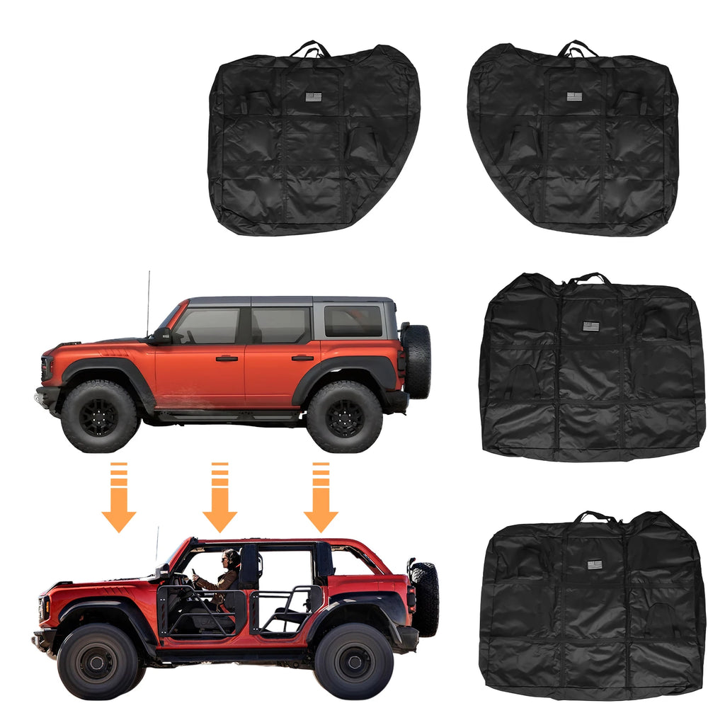 4pcs Panels Organizer Bag Bronco 4-Door