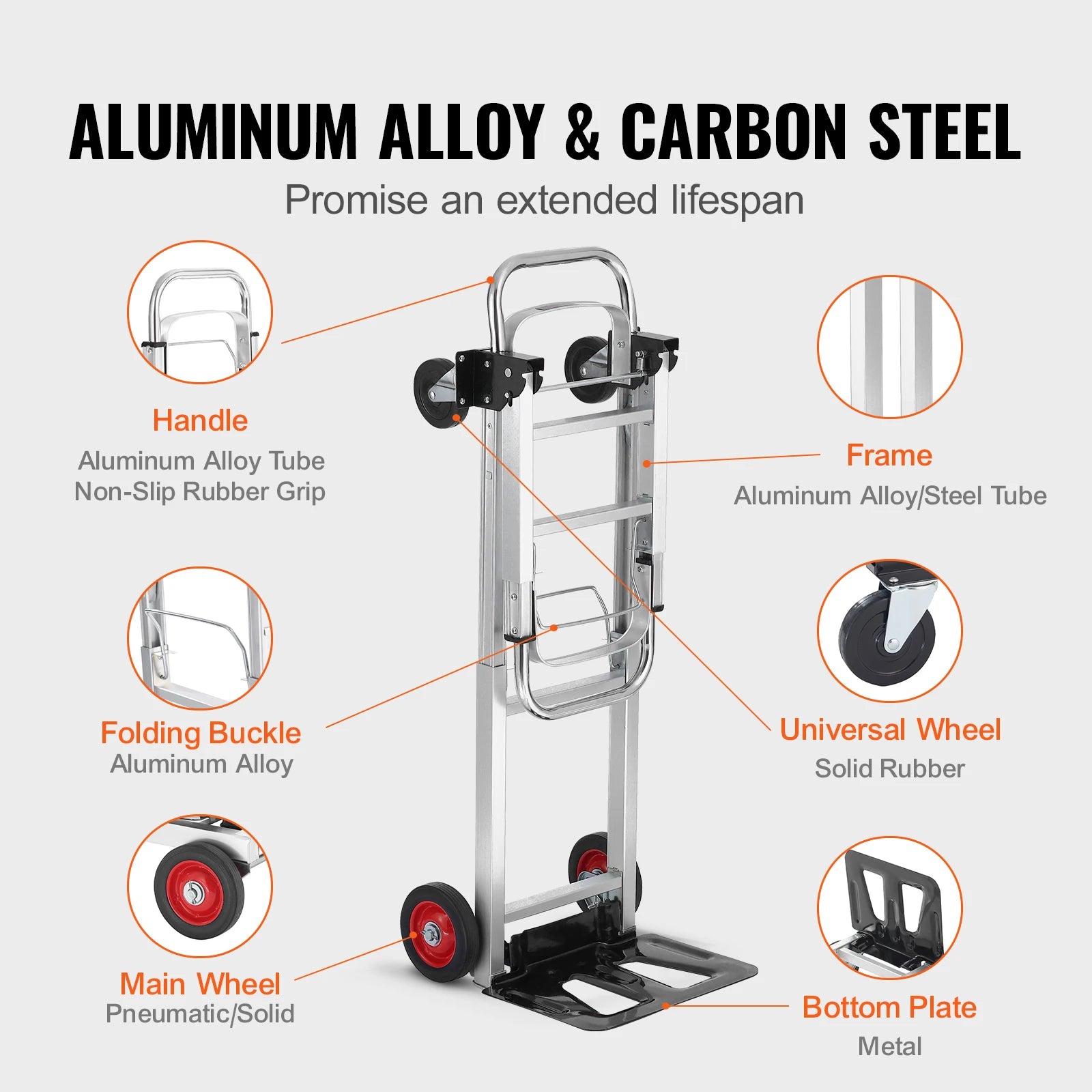 400 lbs Folding Hand Truck