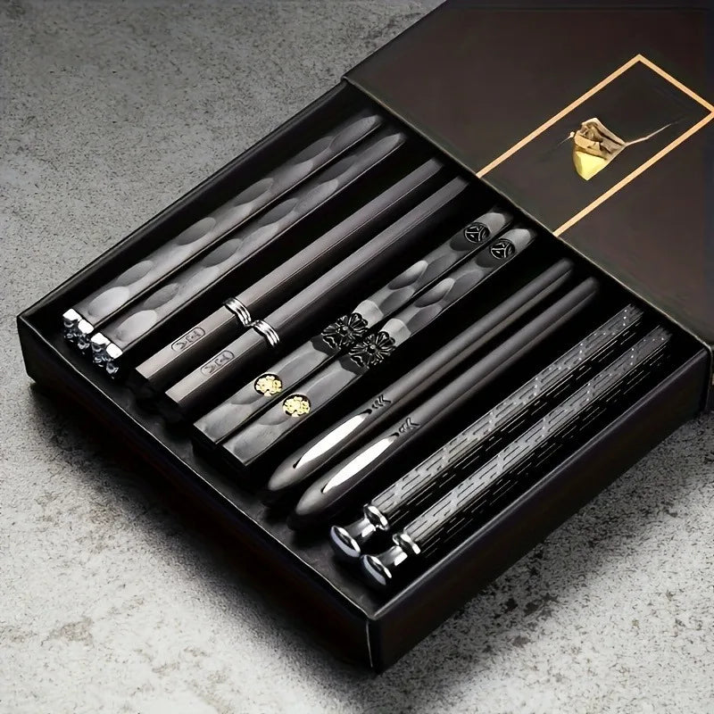 Nordic-Style Alloy Chopsticks  Set