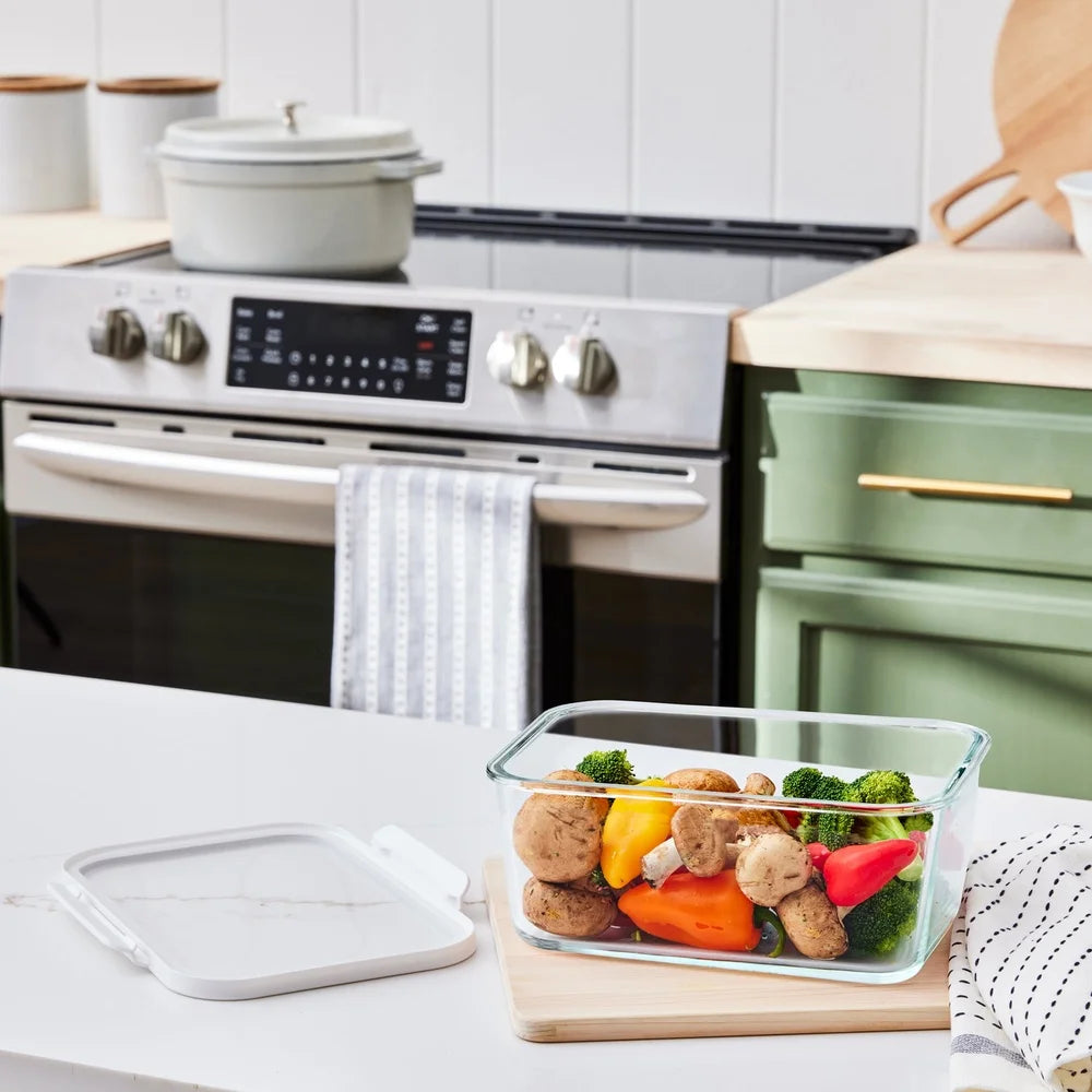 14 Cup Glass Food Storage Container