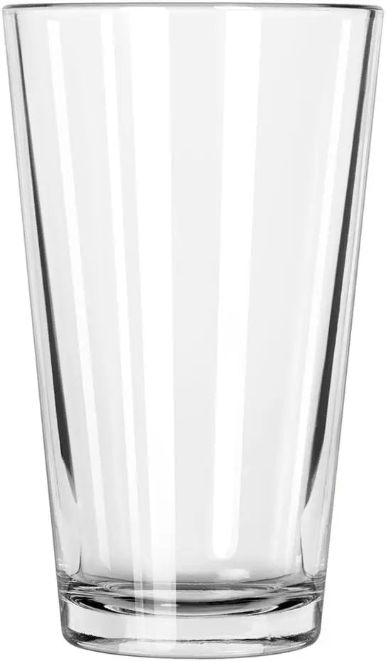 16oz Pint Glass with Durable Rim