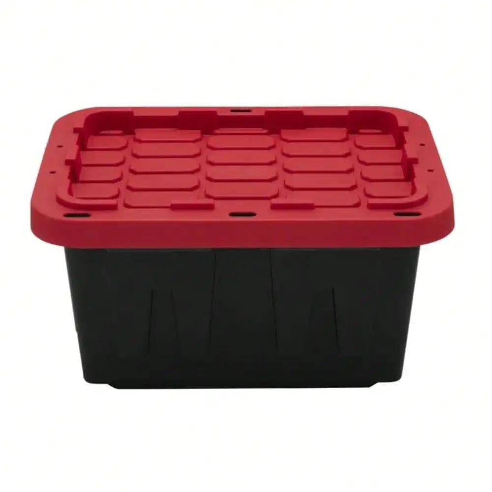 Large-capacity storage box snap-lock lid