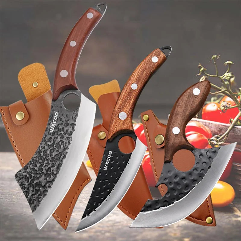1-7PCS Professional Set Kitchen Knives