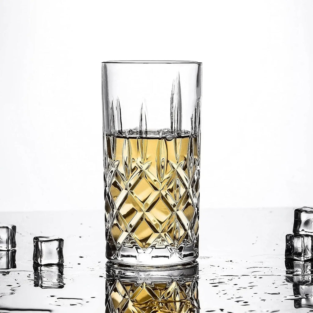 Set of 6 Tall 14oz Highball Glassware