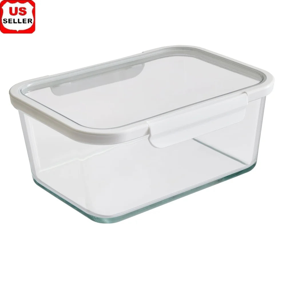 14 Cup Glass Food Storage Container