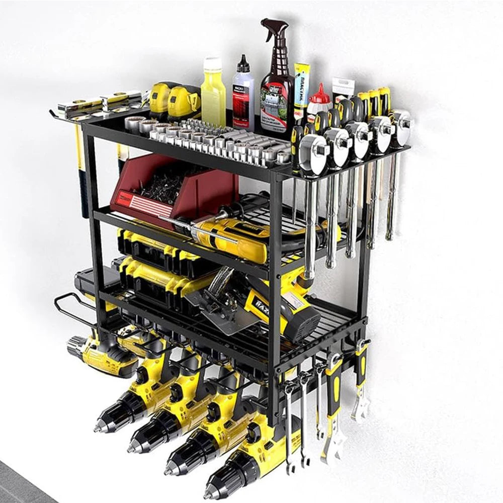 Power Tool Organizer 4 Layer Wall Mounted