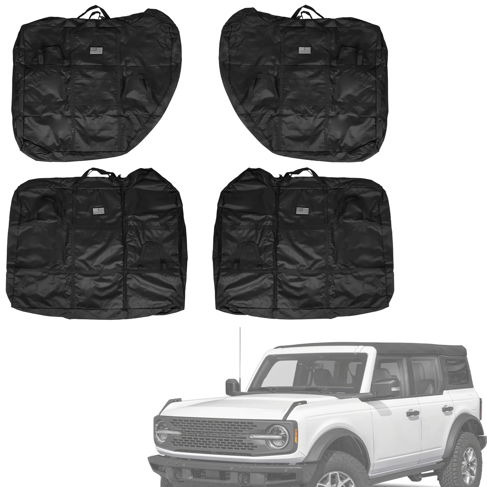 4pcs Panels Organizer Bag Bronco 4-Door