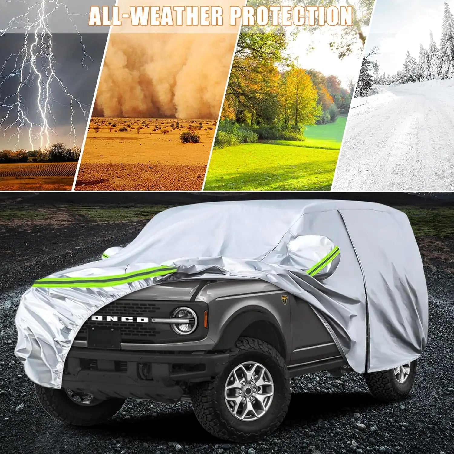 Waterproof Car Cover Bronco 4 Door