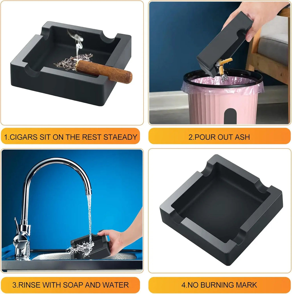 Premium Silicone Cigar Ashtray