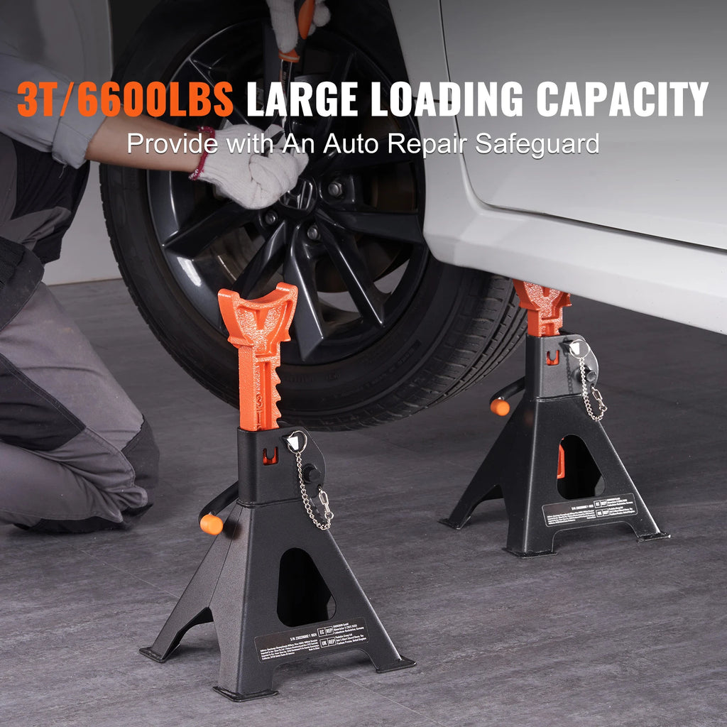 Jack Stands 3Ton on Capacity
