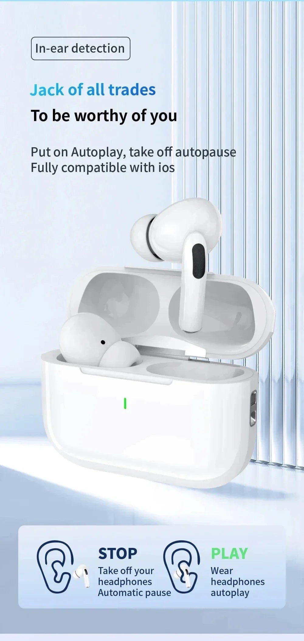 Air Pro 5 TWS Max Wireless Bluetooth Earphones