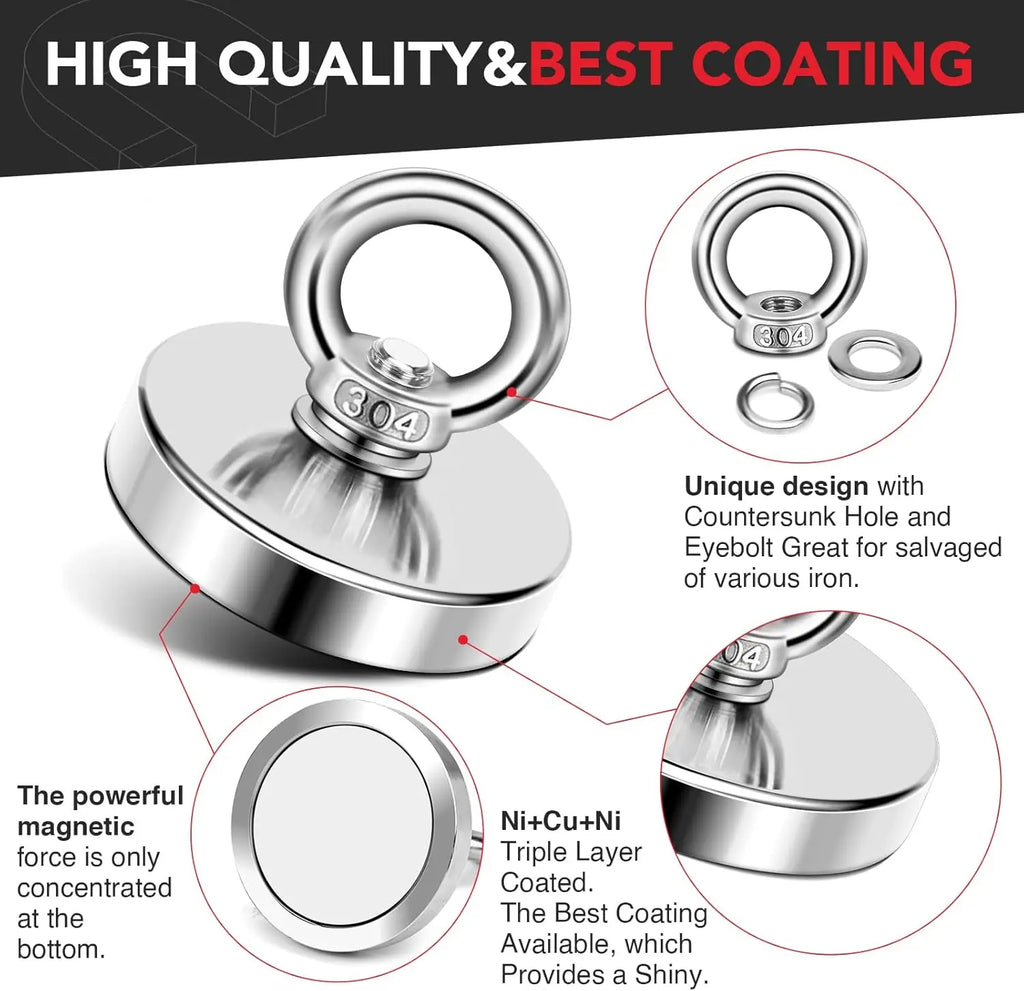 Strong Neodymium Fishing Magnet