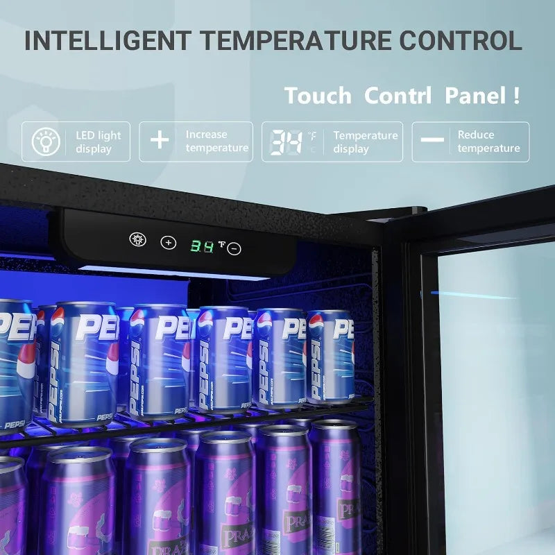 Beverage Refrigerator and Cooler,