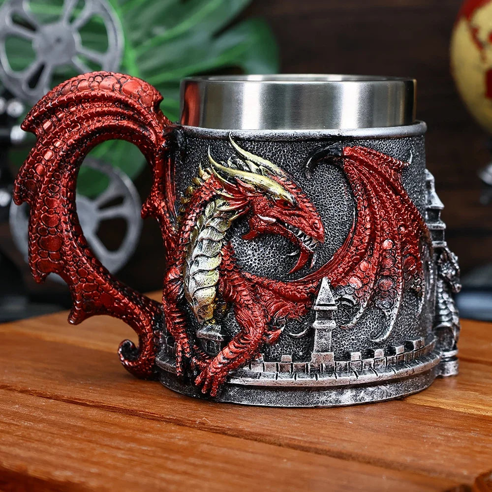 Valhalla Viking Stainless Steel Beer Tankard