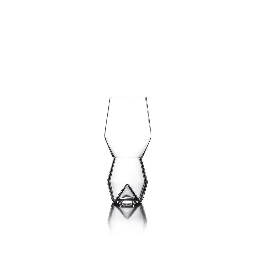 Monti 13 oz IPA Beer Glasses Set of 2 Handmade Drinking Glasses,