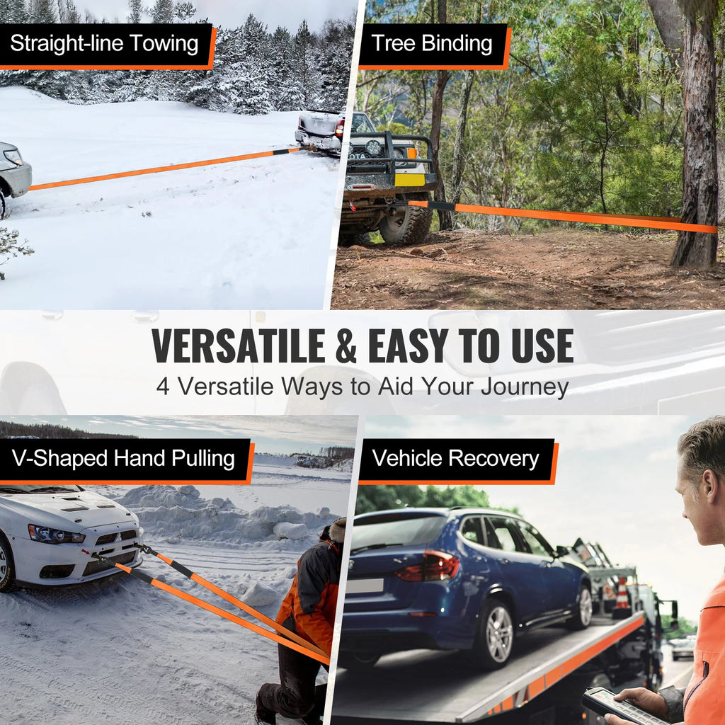 Off-Road Winch Recovery Kit W/30000 lbs
