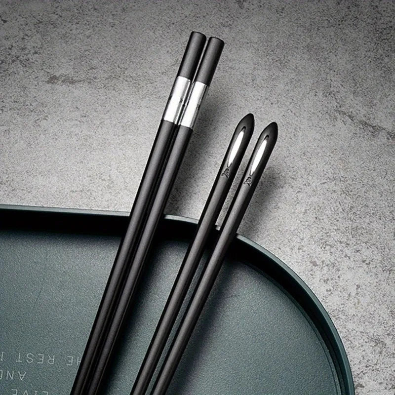 Nordic-Style Alloy Chopsticks  Set