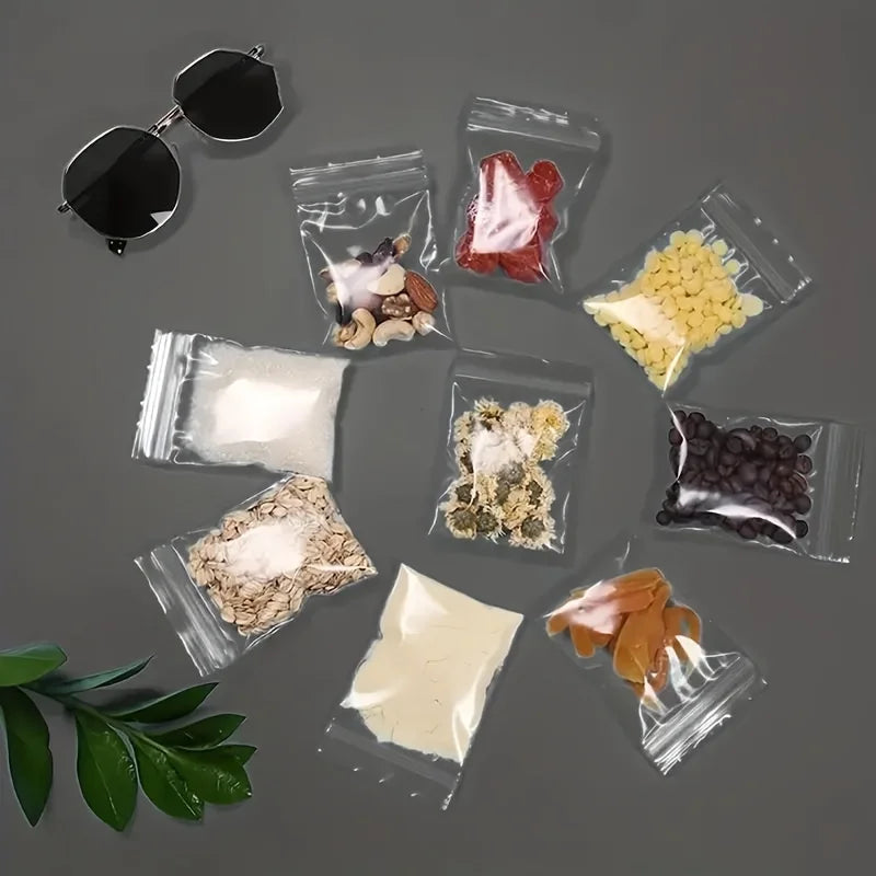 100-Pack Disposable Plastic Bags