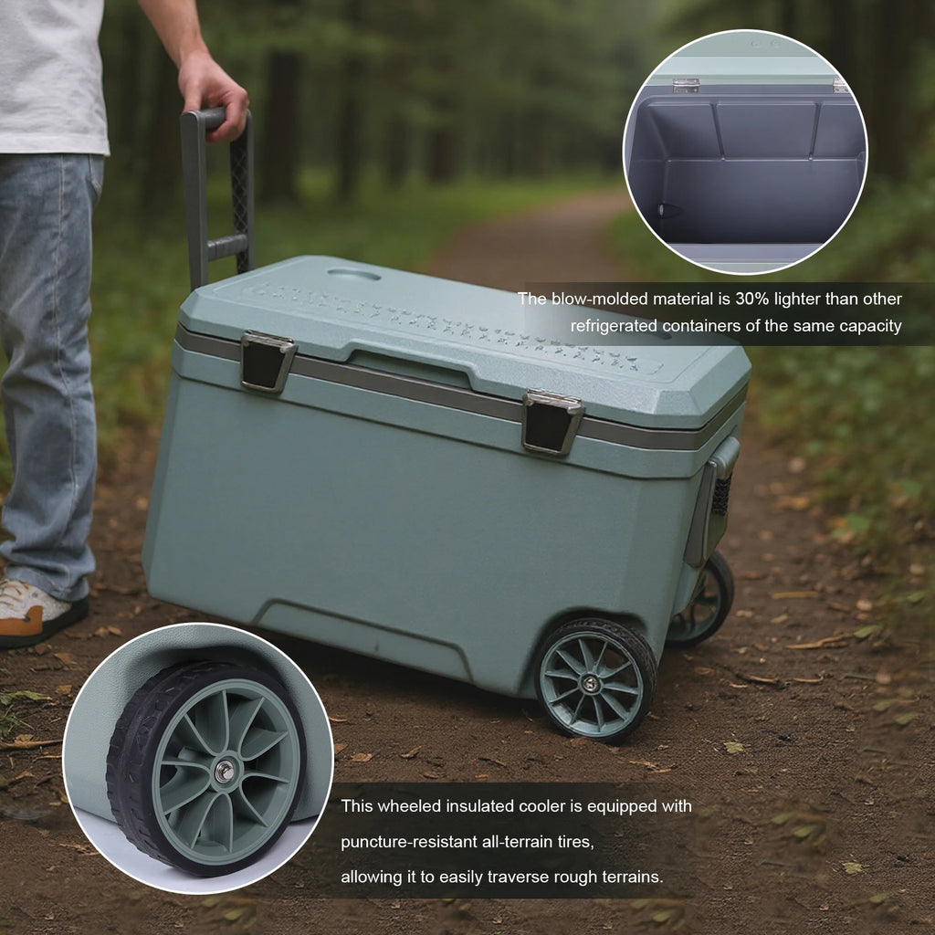70L Wheeled Cooler