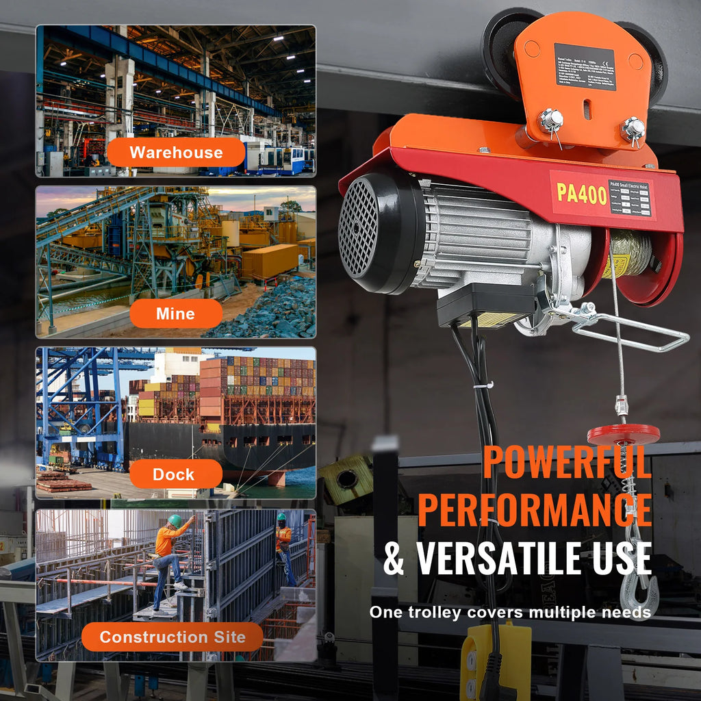 Hoist Manual Trolley 1T Capacity