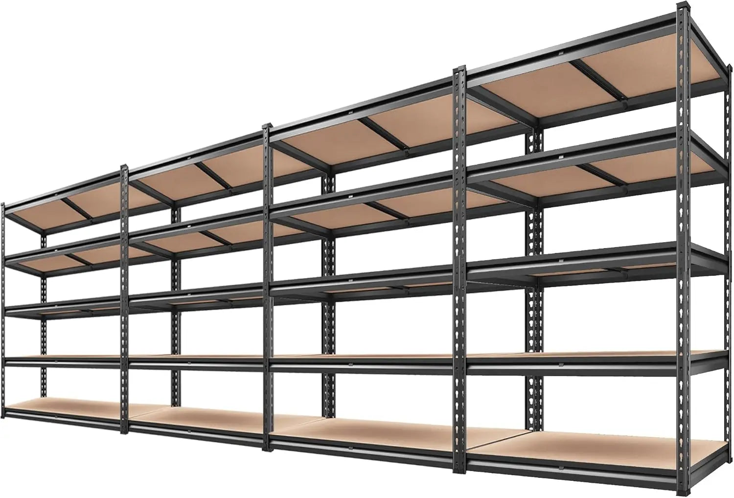 REIBII 2500LBS Garage Shelving 72''