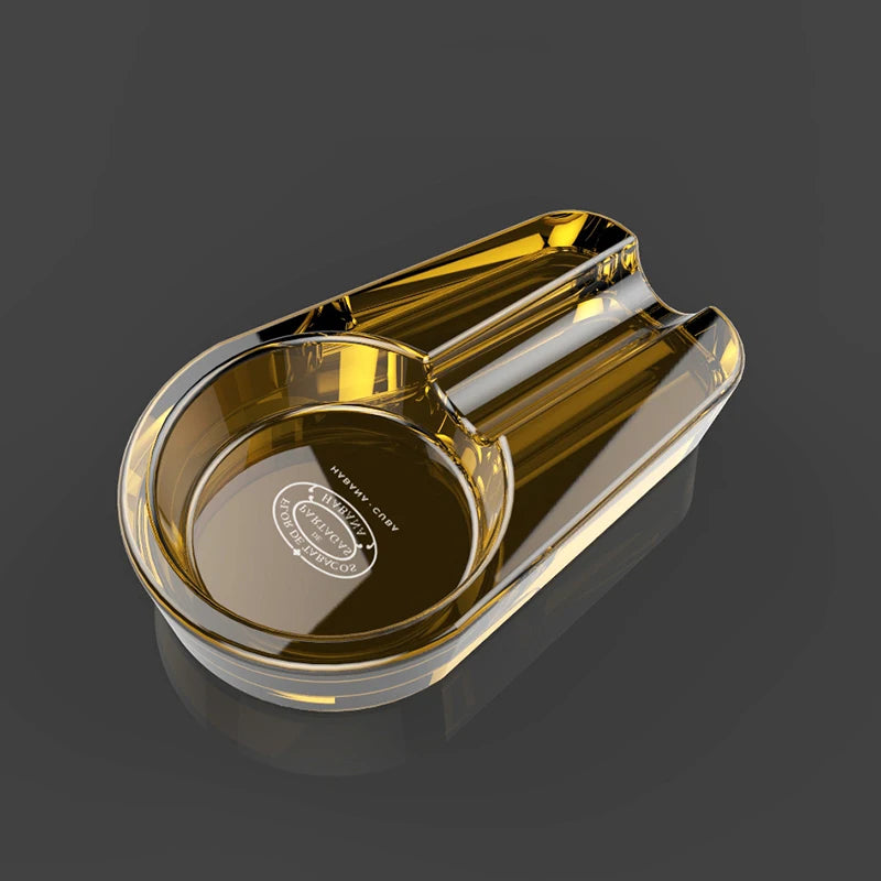 Cigar Ashtray Crystal Glass