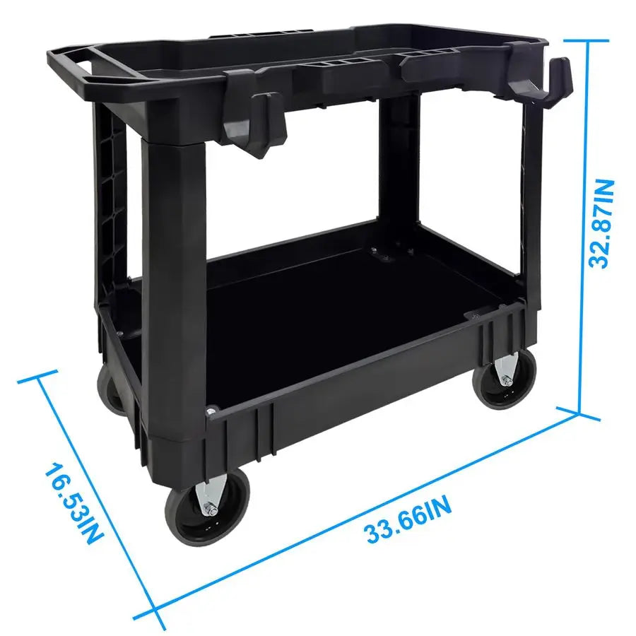 Work Carts with Wheels, 500 LBS Capacity