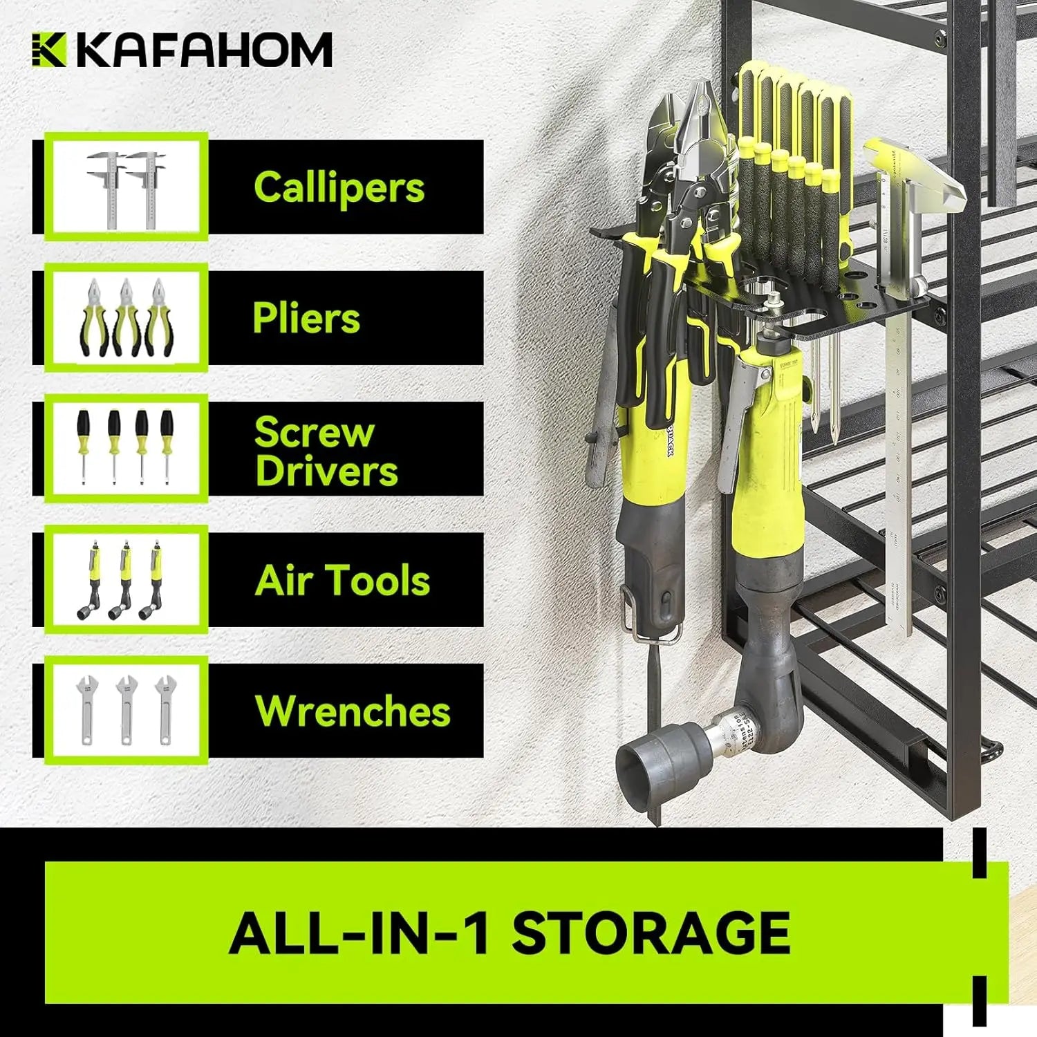 Large Wall Mount Tool Organizer