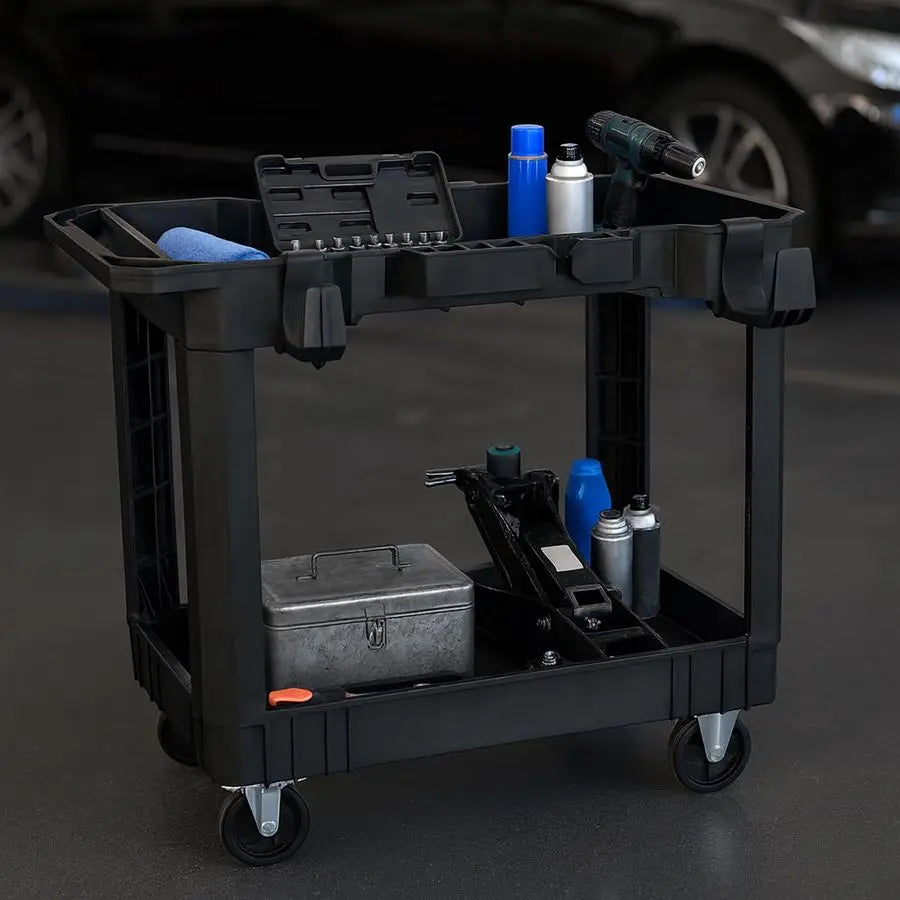 Work Carts with Wheels, 500 LBS Capacity