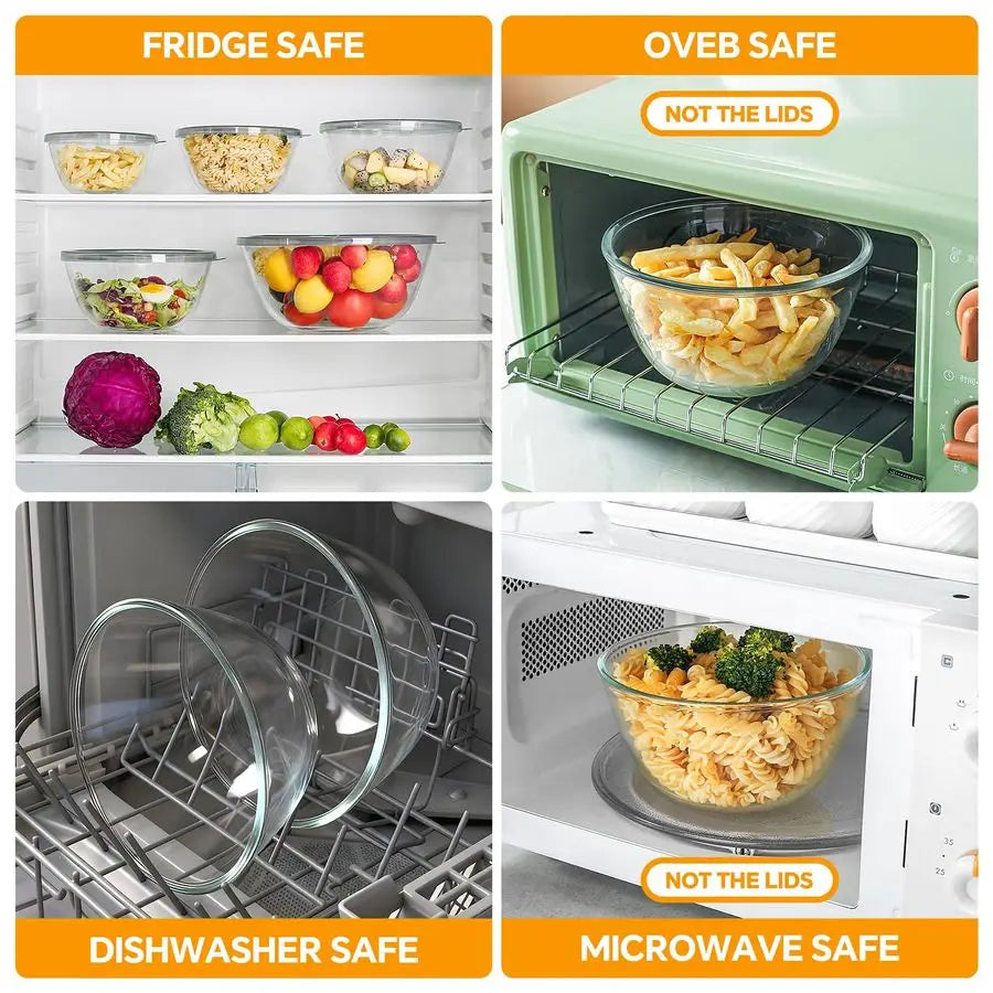 Mixing Bowls with Lids