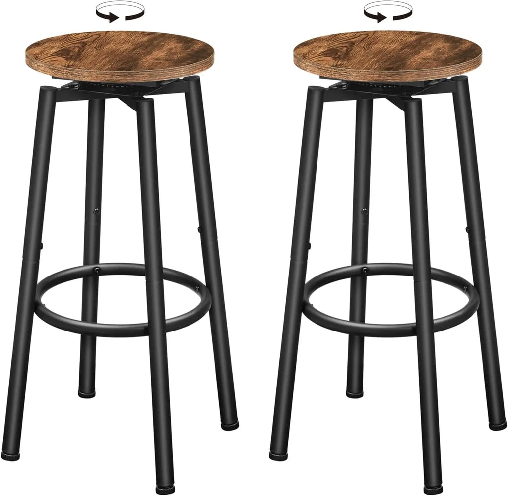 Swivel Bar Stools Set of 2