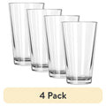 4 Pack Everyday Clear Pint Glasses