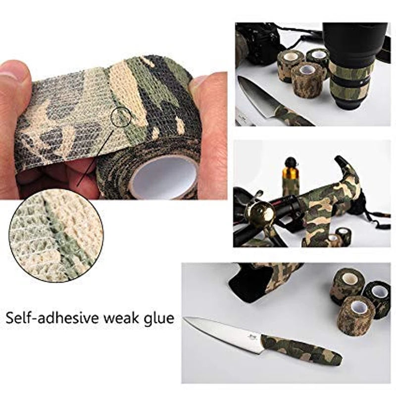 6 rolls of camouflage self-adhesive tape