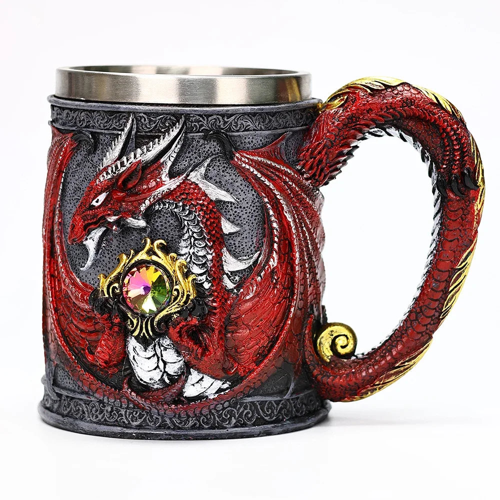 Valhalla Viking Stainless Steel Beer Tankard