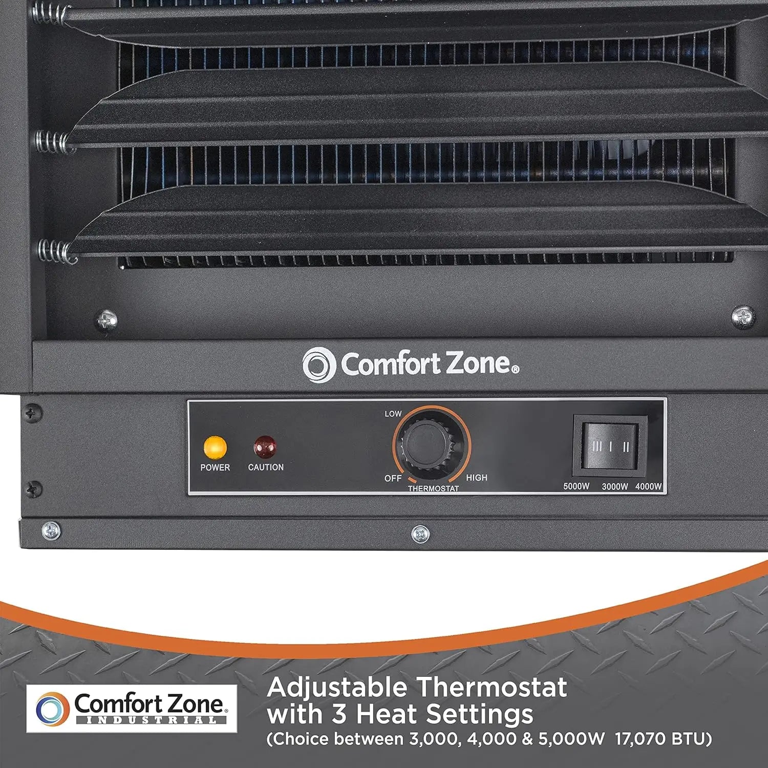 Hard-Wired Ceiling Mount Garage Heater