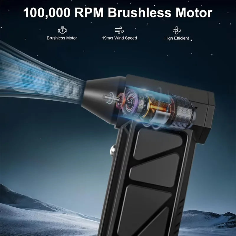 130,000 RPM Mini Blower Fan