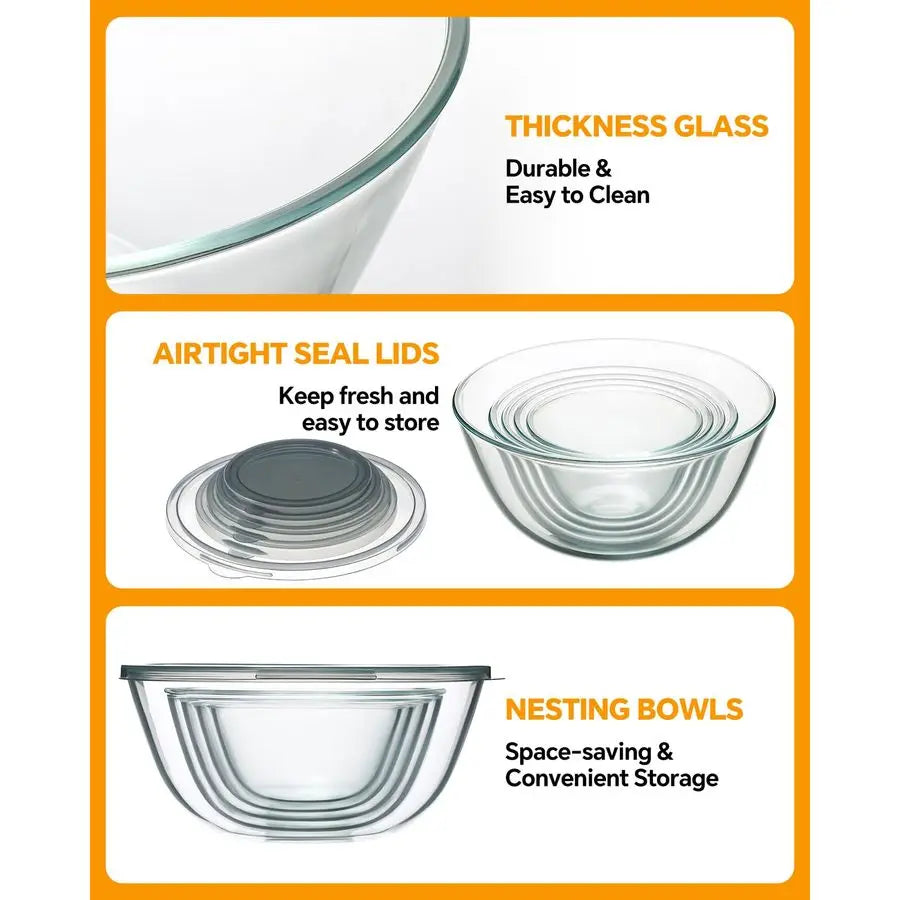Mixing Bowls with Lids