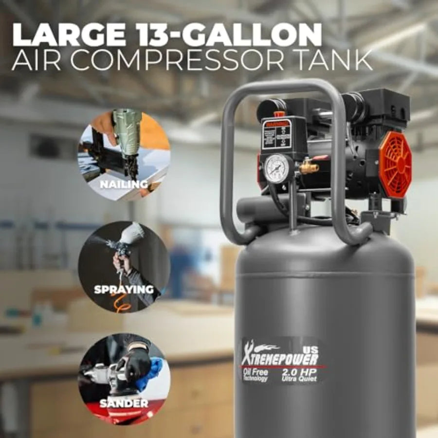 13Gallon Air Compressor 2HP 1450W
